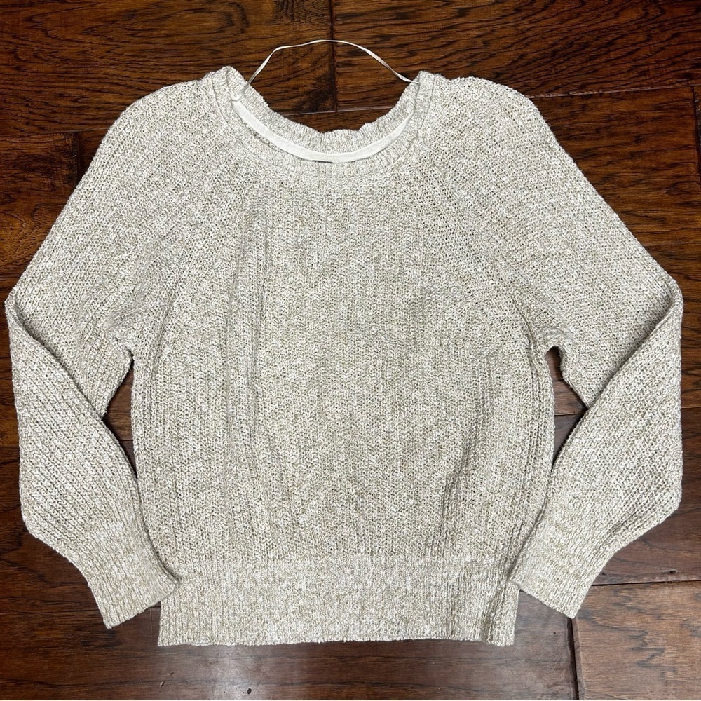 Free people‎ cotton linen sweater